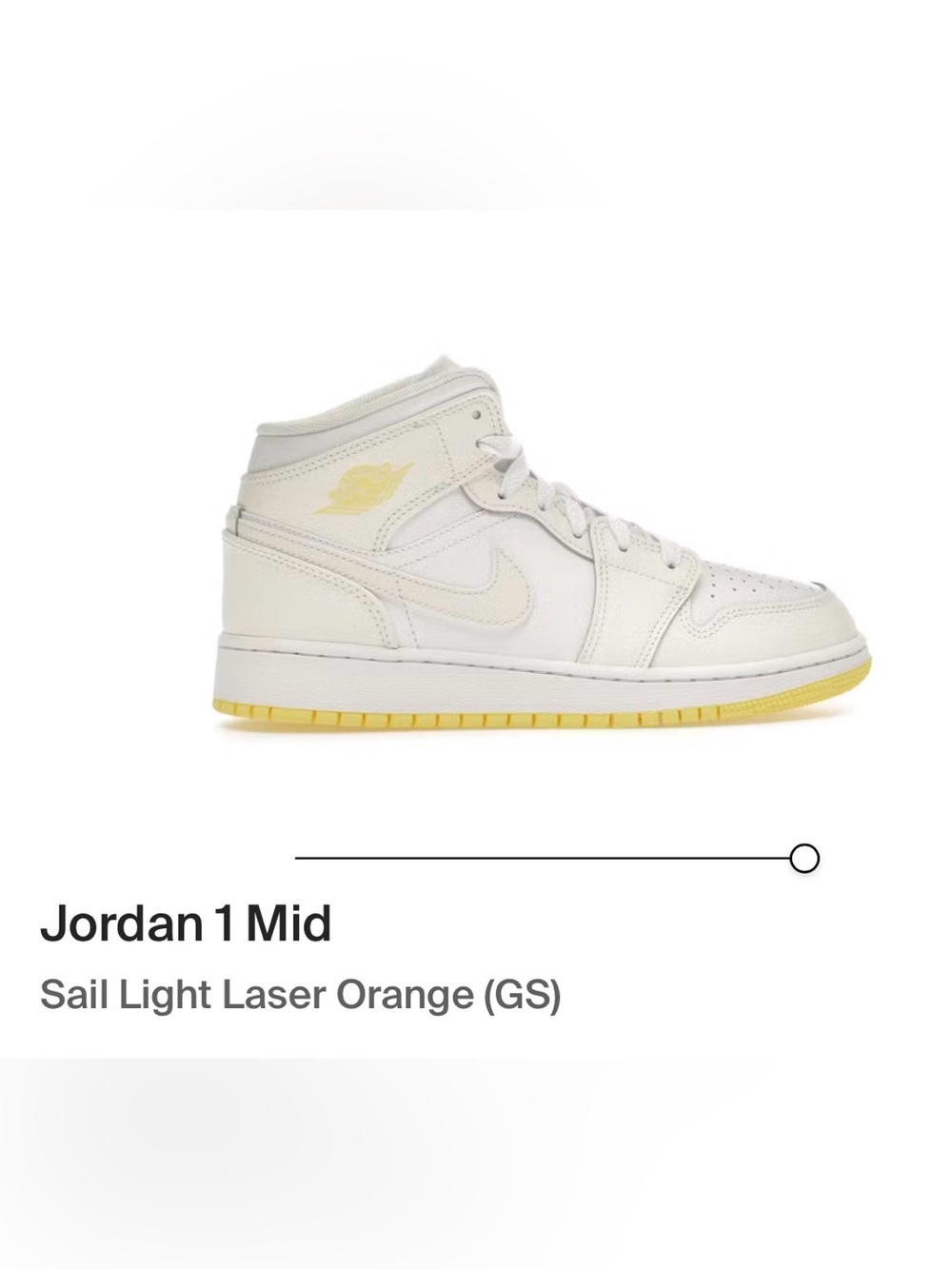 Air Jordan Kids' Mid Top Sneakers 6.5 Big Kid